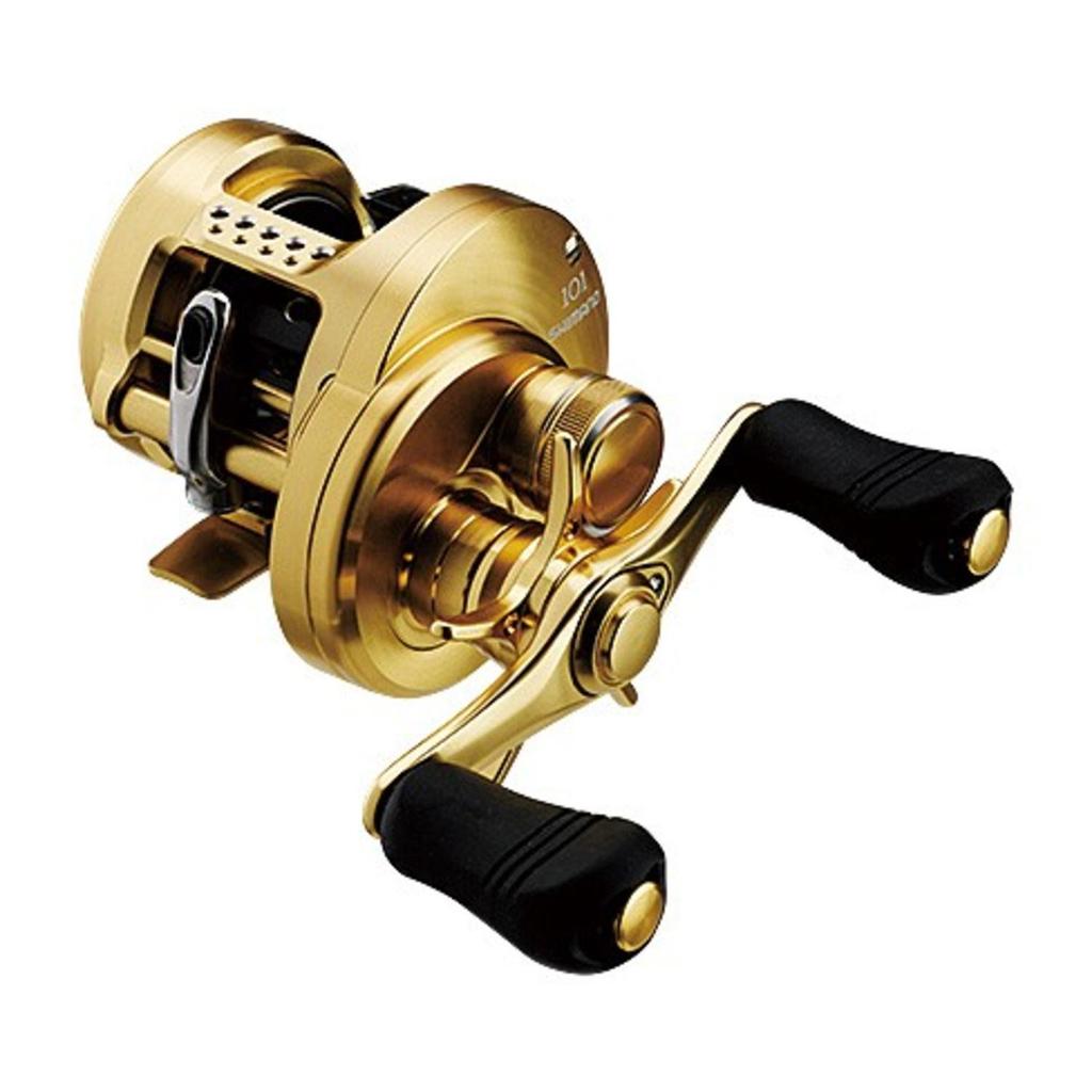 SHIMANO Bait Reel Double Axis 14 Calcutta Conquest 101 Left Handle Bass Fishing