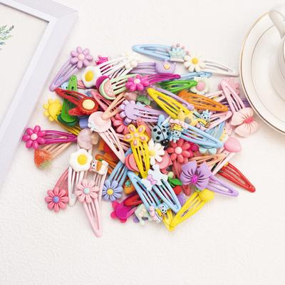 10/20 szt./zestaw Nowe Dziewczęce Śliczne Kreskówkowe Klipsy do Włosów Dziecięce Urocze Spinki do Włosów z Gwiazdkami i Kwiatkami Opaska Barrettes Modne Akcesoria do Włosów