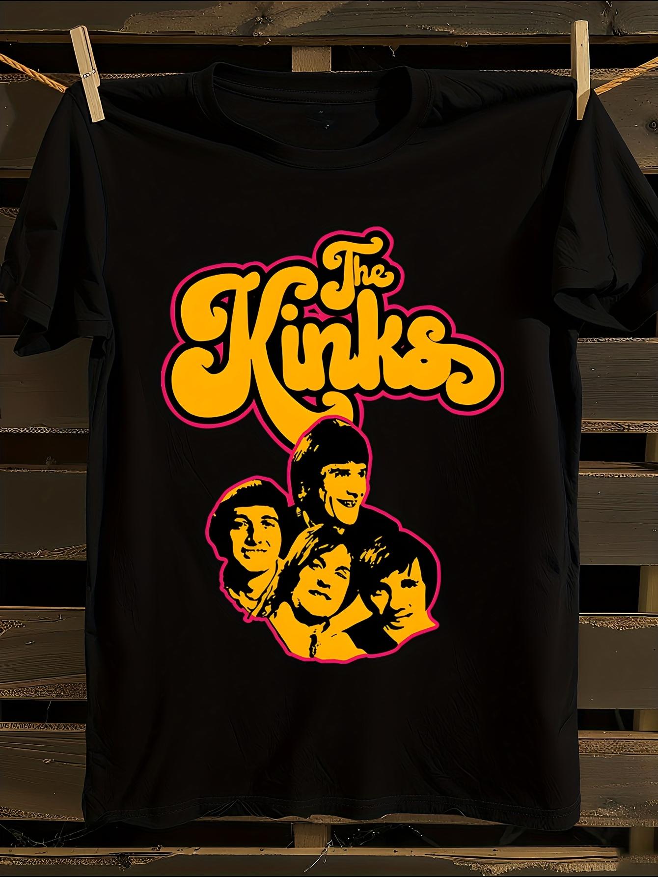 The Kinks Vintage Rock Band Graphic T-shirt M