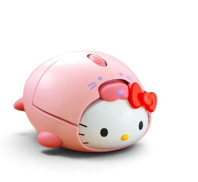 Sanrio Genuine Figure Bluetooth Mouse 2.4Ghz Wireless  Hello Kitty, Cinnamoroll, Hangyodon