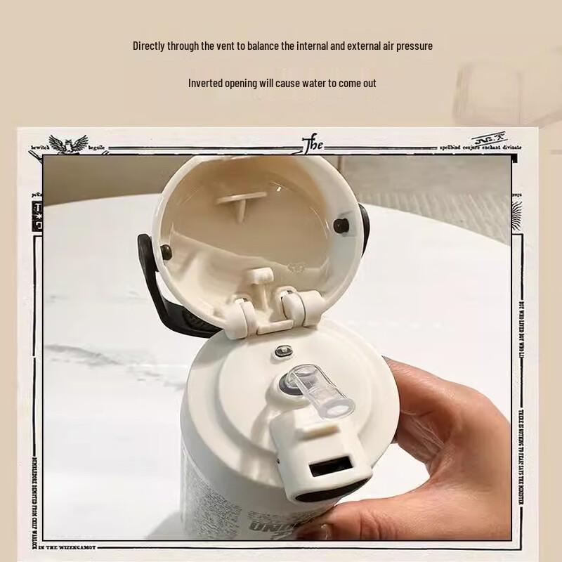 Thermos Harry Potter Dětský termo hrnek s brčkem Dárková sada