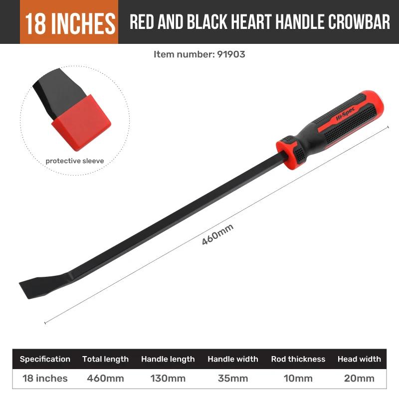 Multifunctional Tire Repair Tool Pry Bar With Impact Cap And Non-Slip Handle Removal Nail Pulling Scratch-Free Tire Levering
