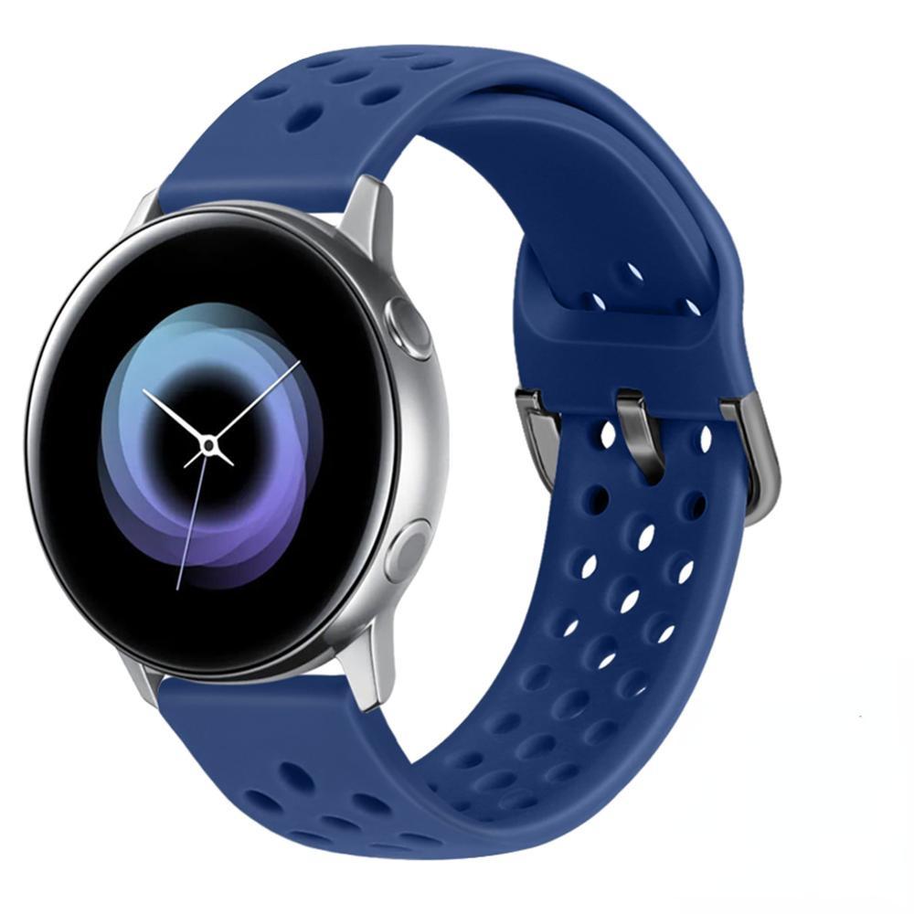 20mm 22mm Silicone Strap For Samsung Galaxy Watch 6/5/4/3/Huawei Watch 4/3/GT2 Sports Bracelet Wristband Amazfit GTR/GTS 4 Band