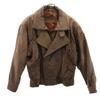 TOUCH Cowhide Leather Jacket Brown Men's Used
