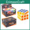 Colorful Educational Magic Cube Toy For Kids Sleek Smooth Rotating Design In Stylish Display Box