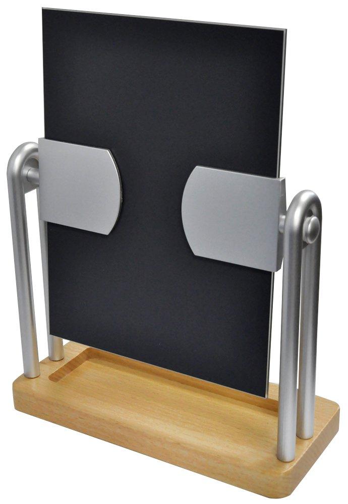 Merry Stand Mirror with Wooden Tray Natural AF-1