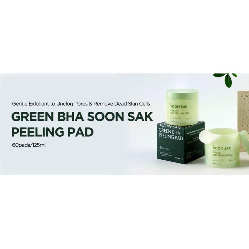 BEAUDIANI - Soon Sak Green BHA Peeling Pad