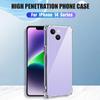 Ultra Thin Clear Silicone Soft Back Cover For iPhone 16 15 14 13 11 Samsung S25 Ultra S24 FE S23 Xiaomi 14T F6 Redmi Note 13 12 Transparent Phone Case