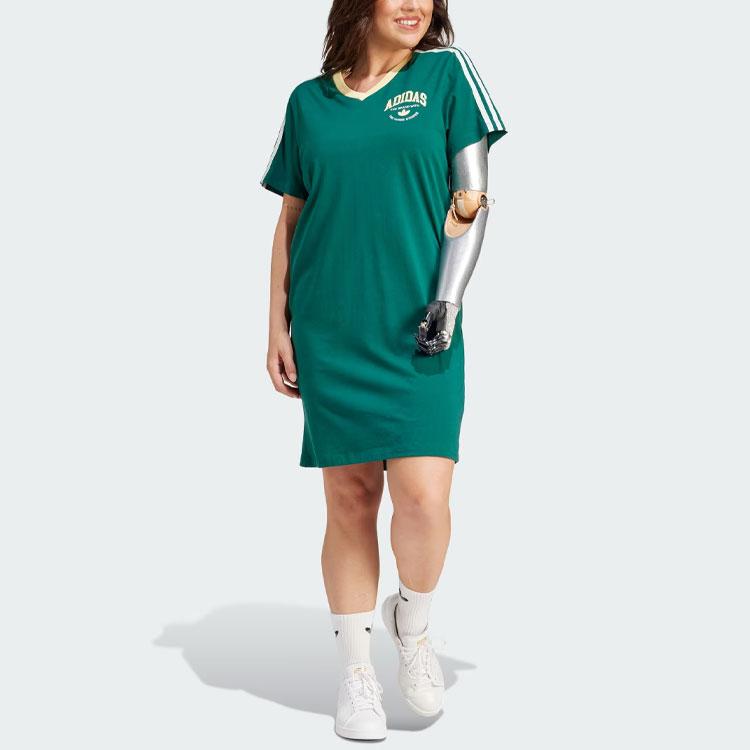 adidas Originals Vrct Grafik-T-Shirt-Kleid IR6042
