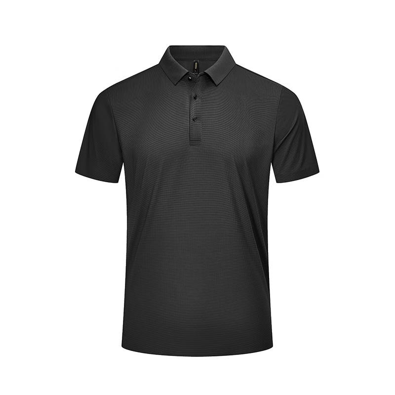 Befiso Men's Solid Nylon Polo Shirt