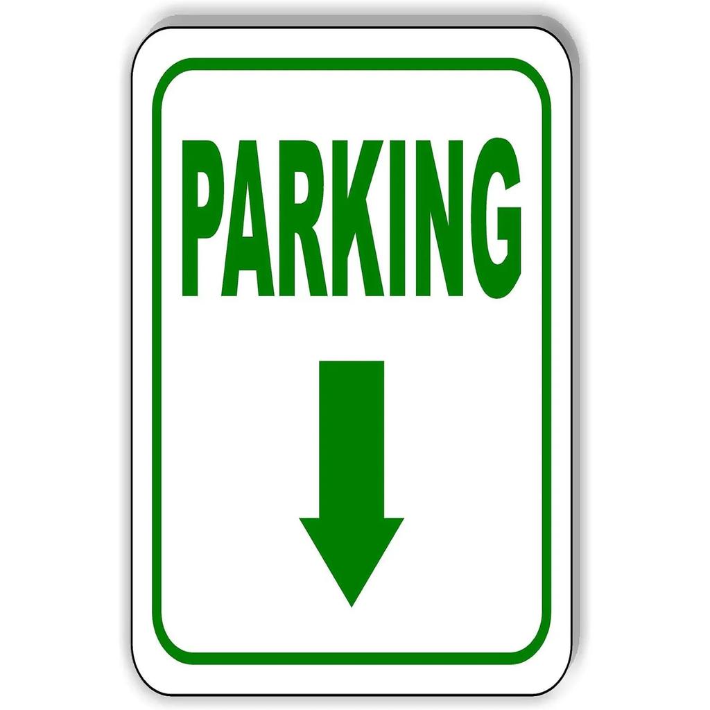 Vintage Žádné parkování kdykoli Kovové plechové cedule Plakáty Plaketa Železná malba Dekorace pro Garáž Venkovní Domov Klub Bar Nástěnná dekorace