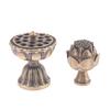 Alloy Lotus Incense Burner Lotus Incense Censer Archaic Copper Sandalwood House Furnishings Home Office Decoration