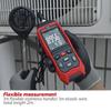 TA642C Digital Anemometer LCD Backlight Display Measuring Air Flow Speed Wind Temperature Handheld Wind Speed Meter