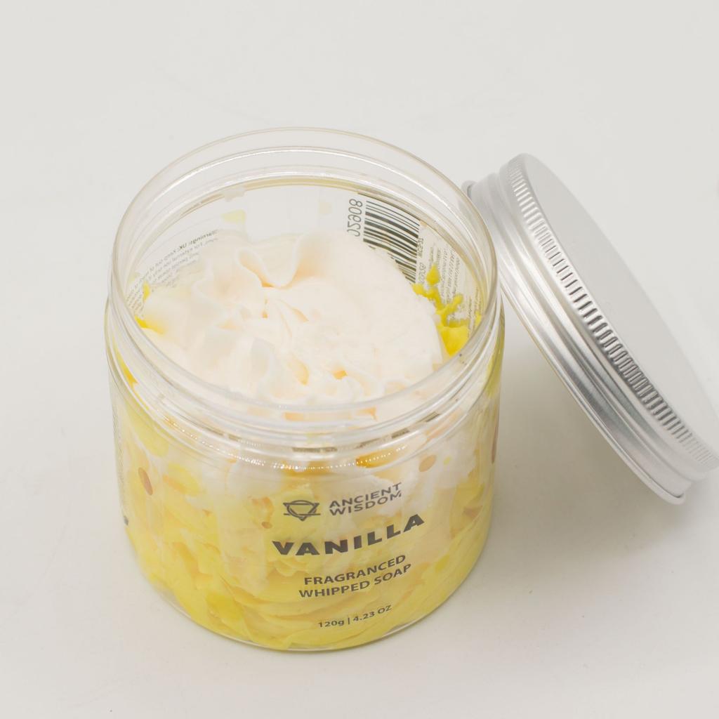 Vanilla Whipped Soap 120g