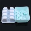 Popsicle Molds 6/8 Grid Ice Pop Molds Food Grade Silicone Ice Cream Mold DIY Homemade Reusable Easy Release Ice Pop Make