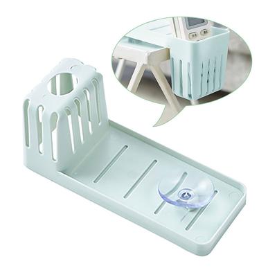 Kuchyňský dřez, úložný stojan, přísavka, multifunkční organizér na drobnosti, hůlky, houbičky