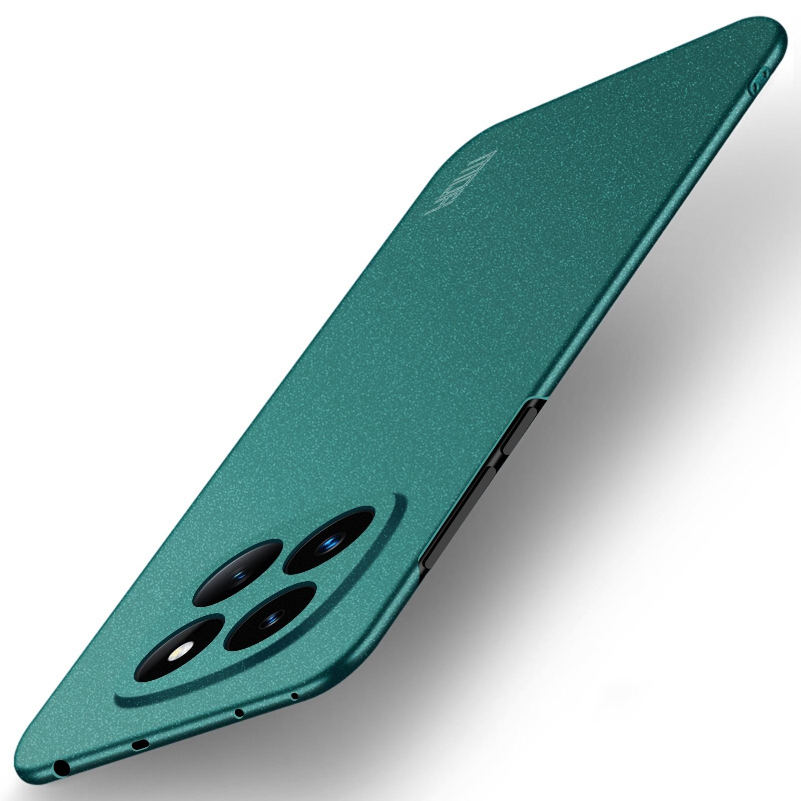 

For Xiaomi Redmi Note 14 Pro 5G/Poco X7 5G MOFI Shield Matte Series Case PC Phone Cover Slim Fit Green