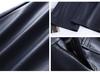 Pantalones de Cuero de Pierna Ancha Talla Grande de Cintura Alta para Mujer - Diseño Casual Recto de Terciopelo Corto Otoño/Invierno