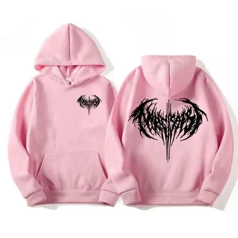 Rapper Grafik Hoodies Herren Retro Hip Hop Hoodie Mode Übergroßes Sweatshirt Streetwear