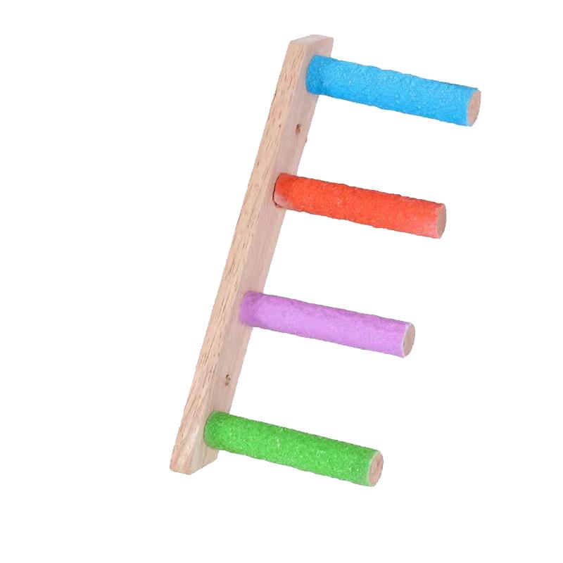 Vogel Kletterleiter Papageienspielzeug Leiter Vogel Interaktion Spaß Kletterspielzeug Holz Übungsgestell