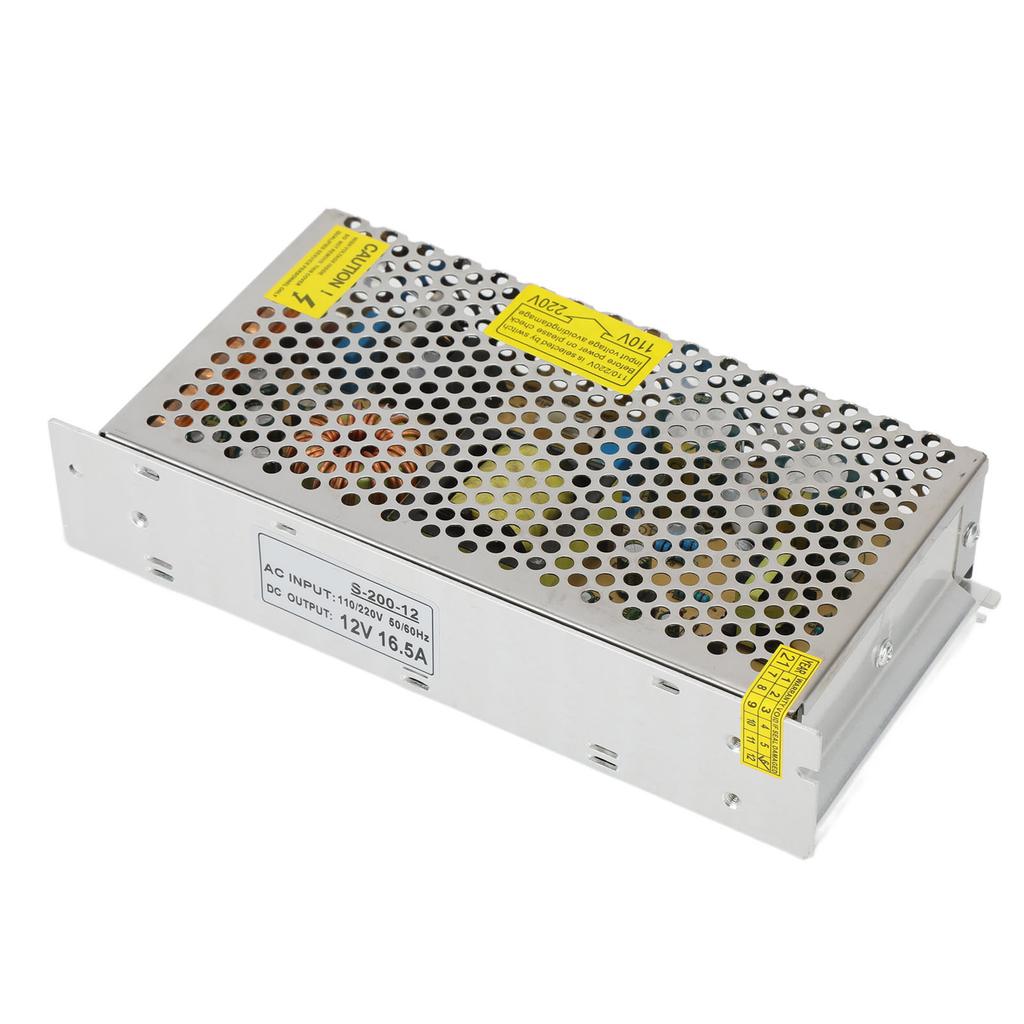 DC Schaltnetzteil Adapter Schaltwandler Universal Reguliert für LED-Streifen 200W 110 220V