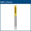 HSS Titanium Coating Screw Tap Drill Bit M2 M2.5 M3 M3.5 M4 M5 M6 M8 M10 M12 Metric Straight Flute Thread Tap Hand Tools Thread Lock3
