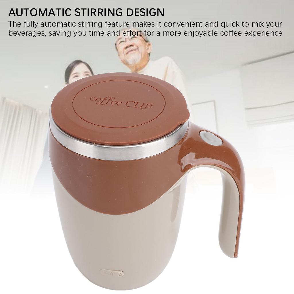 Selbstrührender Becher Wiederaufladbarer Automatischer Rührbecher Kaffeetasse 304 Edelstahl Elektrisch Automatisches Mischen