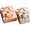 Lily Flower Soap Mold Pretty Flower Soap Silicone Mould for Handmade DIY Soap Making Lotion Bars Scented Candles Resin Crafts Aromatherapy Gypsum