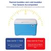 Large Cooler Box Portable Camping Refrigerator Incubator Large Capacity Car Ice Bucket Heat Preservation Camping BBQ Equipment