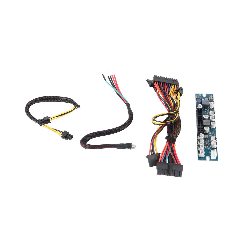 PC PSU DC 12V Input 300W Computer Power Supply Module with 24Pin Connect AUX SATA Cable