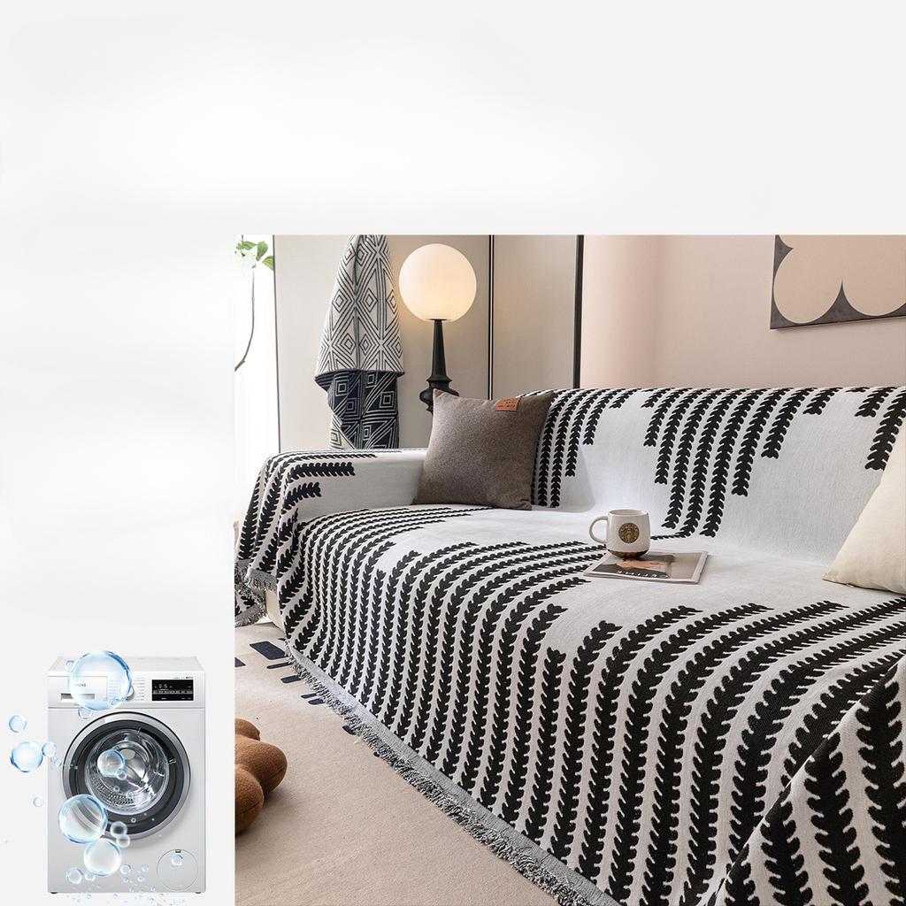 Four Seasons Universal Chenille Sofa Towel Simple Ins Style Sofa Cover Anti-slip Anti-cat Scratch High-end Sofa Cushion