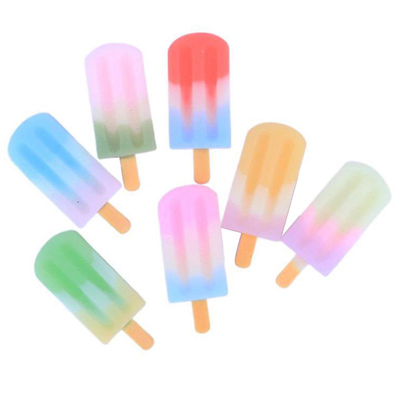 

5pcs Miniature Dollhouse Cute Resin Milkshake Juice Candy Sugar ice Cream Pretend Play Food for Pretend Play Kitchen Decor Toys