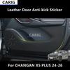 For CHANGAN X5 PLUS 24-26 Leather Door Anti-kick Sticker Modified Interior Car Film Accessories Refit Modification Decoration
