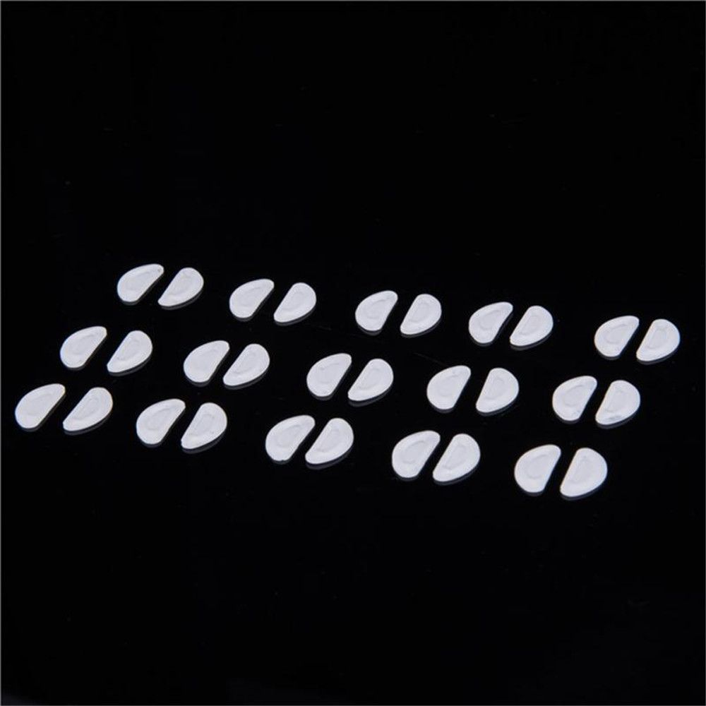 Komfortable Tynne Sklisikre Neseputer til Briller Briller Briller Tilbehør Silikon