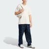 adidas Originals PREMIUM GRAPHIC T Shirts Men's Wonder White Crew Neck Moderate Straight Fit IV9693