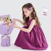 Tutu Little Elephant Girls' 100% Cotton Sleeveless A-line Dress