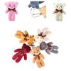 Soft And Durable Teddy Bear Stuffed Toy Keyring For Bag Or Car