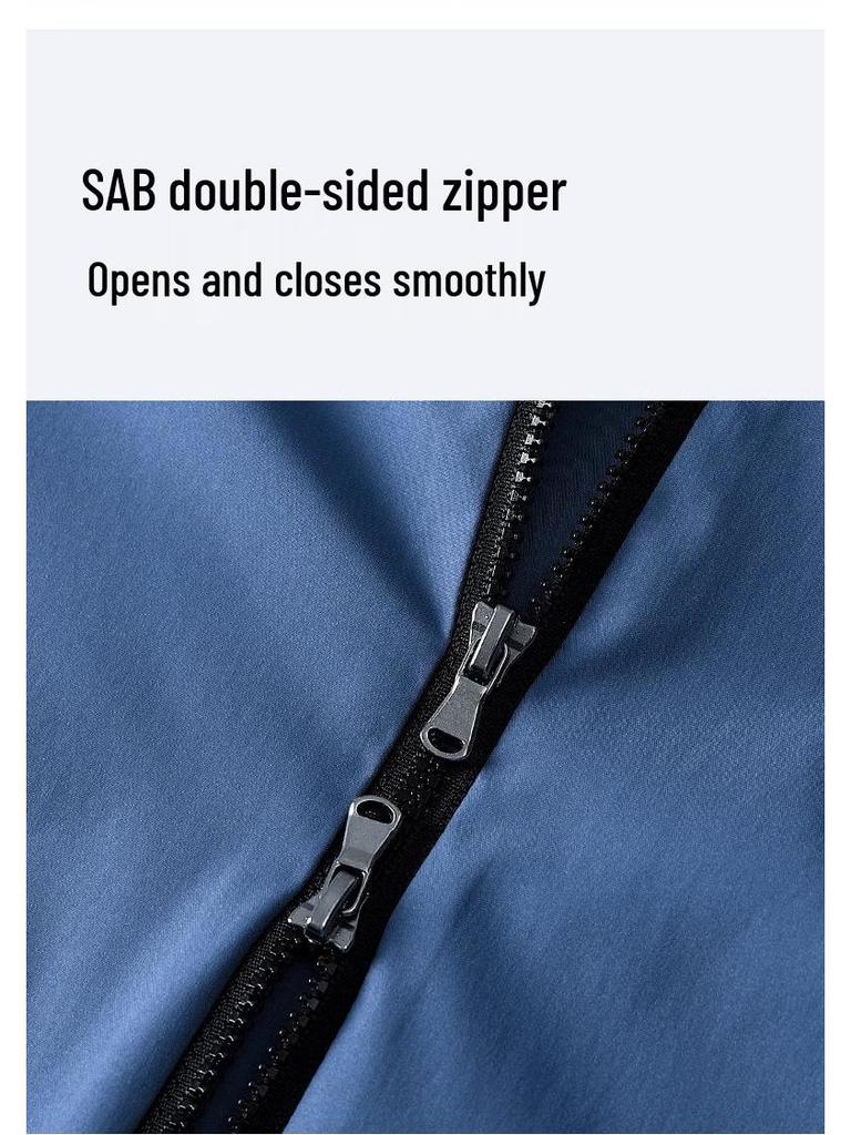 Lampaida Unisex Windbreaker Vest: Sweat-Absorbent, Quick-Dry Cycling Jersey for Spring/Summer.