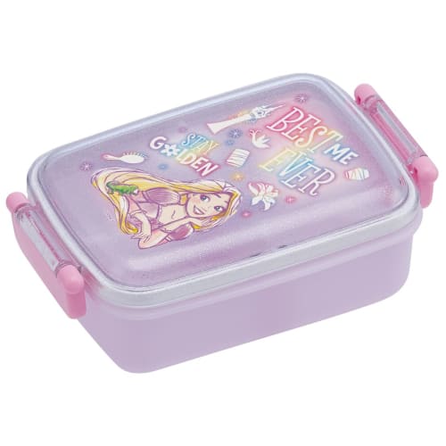 Skater Bento Box, 450ml, Disney Rapzel 23, Antibacterial, for Girls, Made In Japan (RBF3ANAG-A)