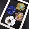 Large Embroidery Flowers Embroidered for Clothes Patches Clothing Accessories Sew On Patch Applique