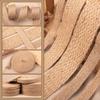10M Nature Jute Braided Ribbon Flat Burlap Twine Hemp Cords DIY Crafts Wedding Party Decoration Sewing Vintage Ribbon Rope Craft