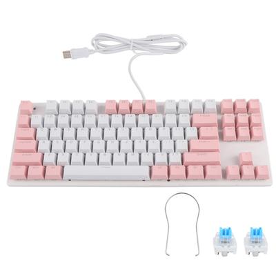Mechanische Gaming-Tastatur mit 87 Tasten, gemischtes Licht, Computerzubehör für Desktop-Laptop, 919 Stil 2