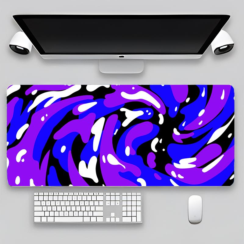 Terrain Map Contours Keyboard Gamer Carpet Rubber Mat Full Gamer Pc Keyboard Mouse Gamer Table Gaming Pc 90x40cm