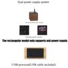 Wecker LED Holz Uhr Tisch Sprachsteuerung Digital Holz Despertador USB/AAA Betriebene elektronische Desktop-Uhren