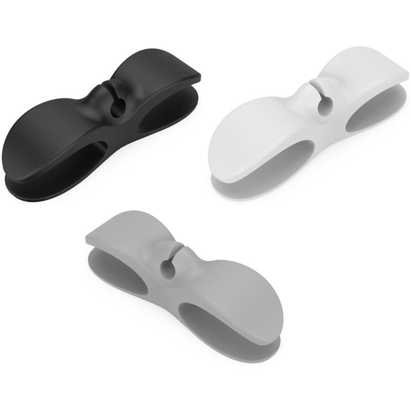 

Cord Organizers Strong Adhesive Wall Mount Cable Clip for Home Office Silicone Wire Holder Cord Management Systems белый/чёрный