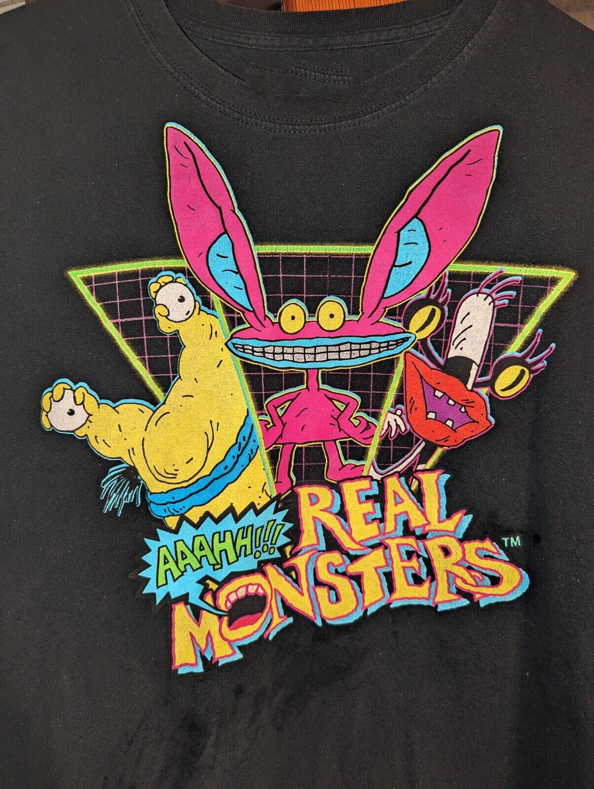 AAAHH Real Monsters Short Sleeve Cotton Unisex S-2345XL XL