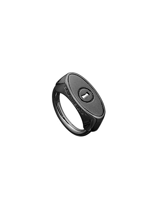 

SENTIMENTS NO.577 [BLACK] ROUND KEY HOLE RING black
