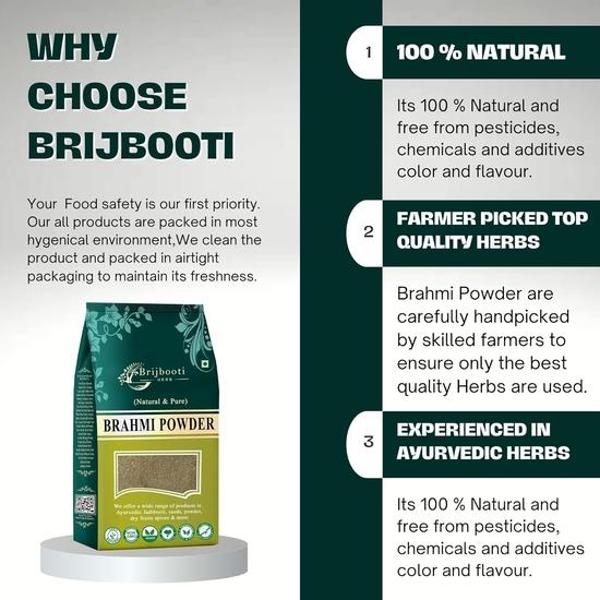 Birju Mahavir 400 GR BRAHMI POWDER (BMKB)