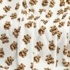 Flannel Bear Blanket Soft Plush Warm Cozy With Cute Bear Print For Sofa Bed Couch Living Room Bedroom Decor Ideal Gift