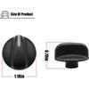 AC Heater Control Knob Compatible with Jeep Wrangler 1997 1998 Year, Blower Fan Knob for 4882790